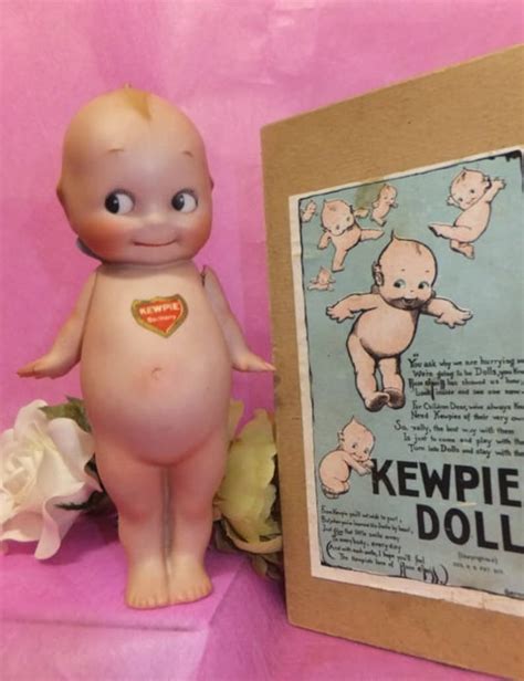 Antique Perfect 1913s Rose Oneil Kewpie Doll 62 Etsy