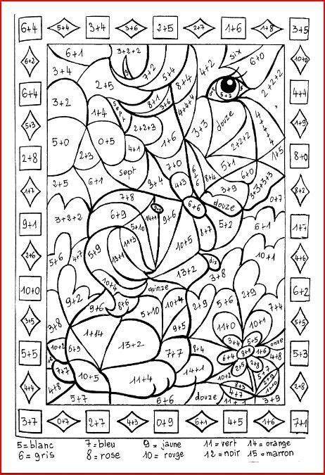 A Coloring Page With An Image Of A Fish And Numbers