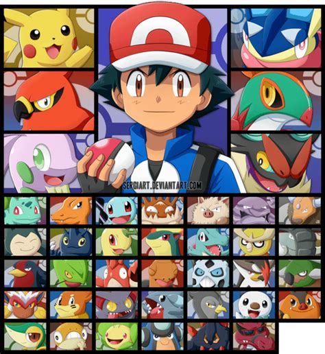 Complete Battle Stats For Ashs Pokémon Rpokemon