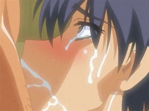 Rule 34 Aizawa Yuu Shintaisou Animated Blue Hair Deepthroat Fellatio Hair Irrumatio Murakami