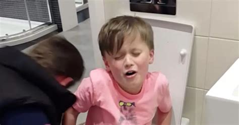 Boy Gets Wedged In Display Showroom Toilet As Parents Try Not To