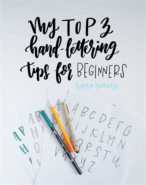 My Top 3 Hand Lettering Tips For Beginners Learn Hand Lettering Hand