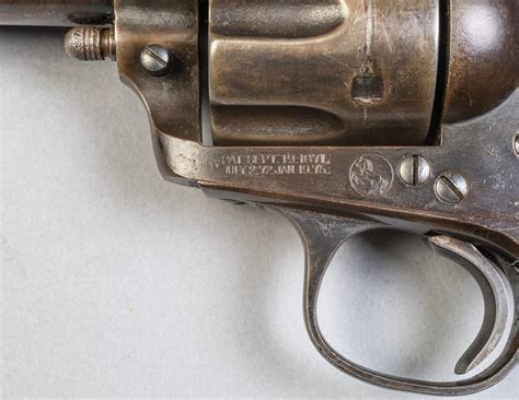 Lot Colt 1894 Bisley Single Action Army Sheriffs Model Revolver
