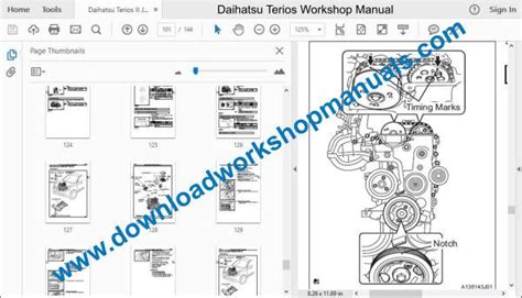 Daihatsu Terios Workshop Repair Manual