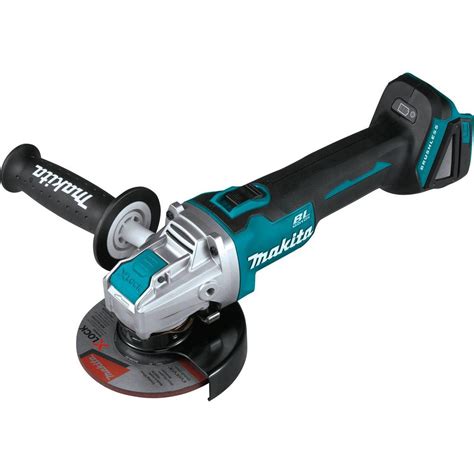 Makita V Lxt Lithium Ion Brushless Cordless In In X Lock Angle Grinder With Aft