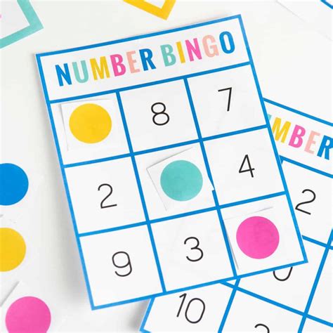 Free Printable Number Bingo Design Eat Repeat Free Printable Bingo