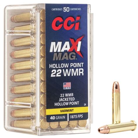 Cci 22 Wmr Maxi Mag 40gr Copper Hp Shooting Sports Uk