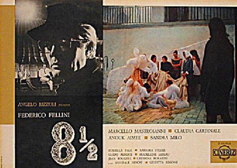 8 1 2 original 1963 italian fotobusta movie poster posteritati movie