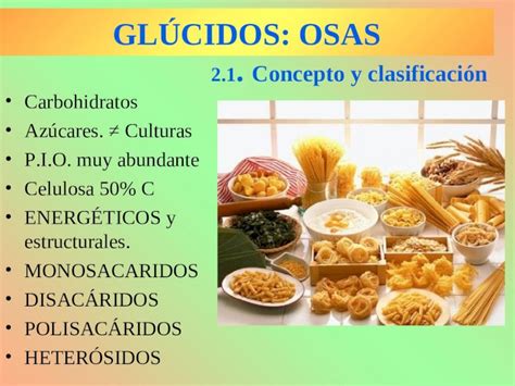 Ppt GlÚcidos Osas Carbohidratos Azúcares Culturas Pio Muy