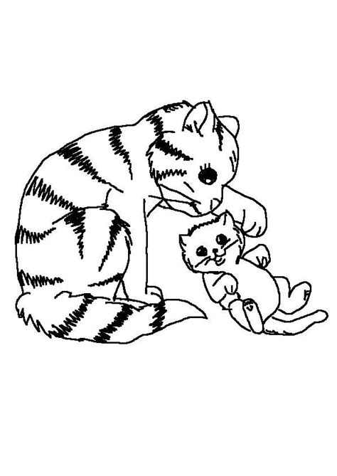 Des milliers de coloriages a imprimer gratuits et dessins à colorier en ligne. Coloriage chat chaton sur Hugolescargot.com ...