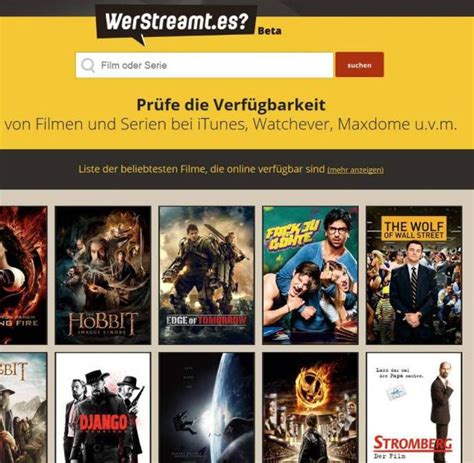 Itunes Watchever Maxdome Und Co Wer Streamt Welchen Film Welt