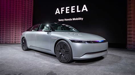 Sony Honda Mobility Unveils Afeela Car Brand Starting With Electric