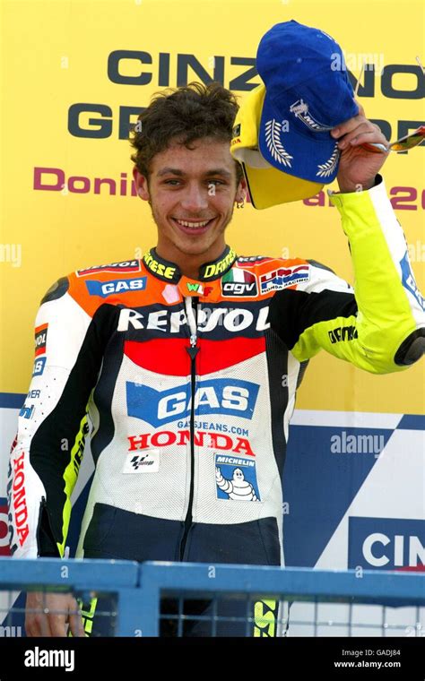 Valentino Rossi Celebrates His Race Win Hi Res Stock Photography And