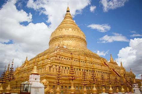 Golden Pagoda In Myanmar Temple Stock Photo Image Of Architecture
