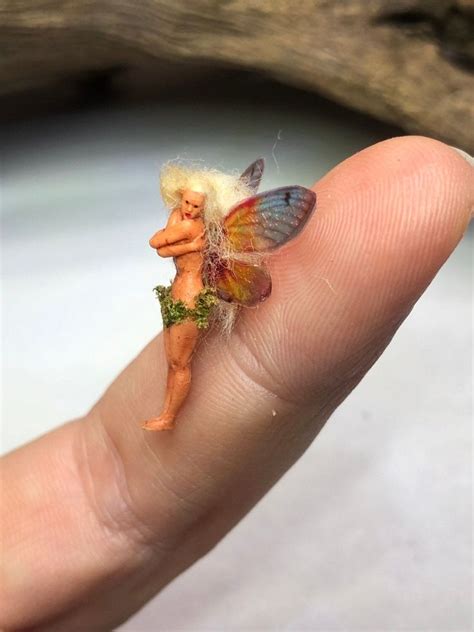Agnes Miniature Fairy Figurine Micro Fairy Micro Miniatures Terrarium