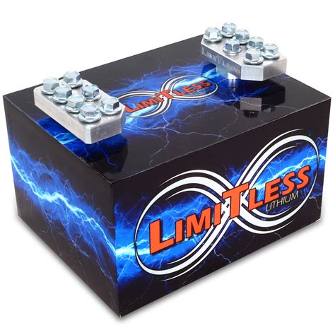 Limitless Lithium 15ah W Terminals Car Audio 3000 Rms 12v Lifepo4