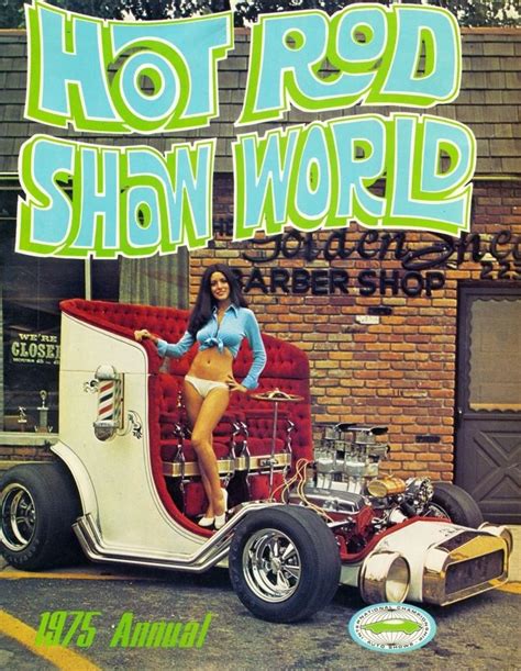 Hot Rod Show World 1975 Annual Hot Rods Cars Custom