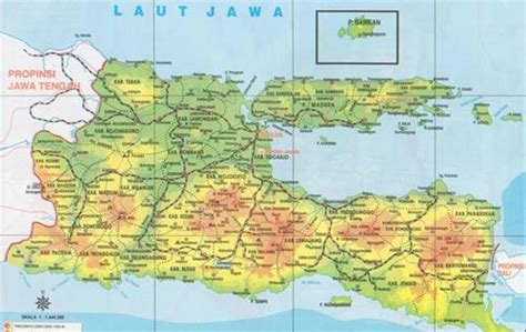 38+ Kabupaten/Kota di Jawa Timur Beserta Luas dan Keterangannya