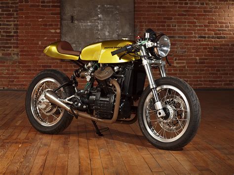 Gold Panther Moto Motivo Honda Cx500 Return Of The Cafe Racers