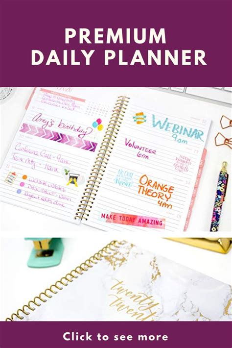 Bloom Daily Planners 2020 Calendar Year Day Planner Passiongoal