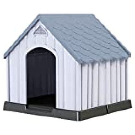 Giantex Plastic Dog House For Small Medium Large Sized Dogs Waterproof