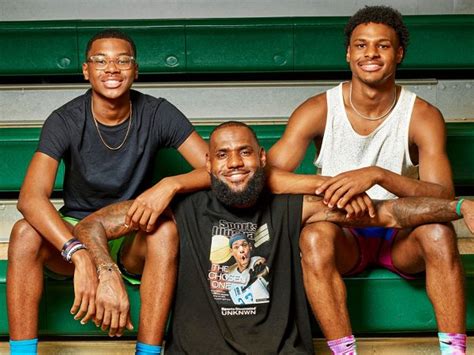 Lebron James And Younger Son Bryce Send Love As Millionaire Bronny