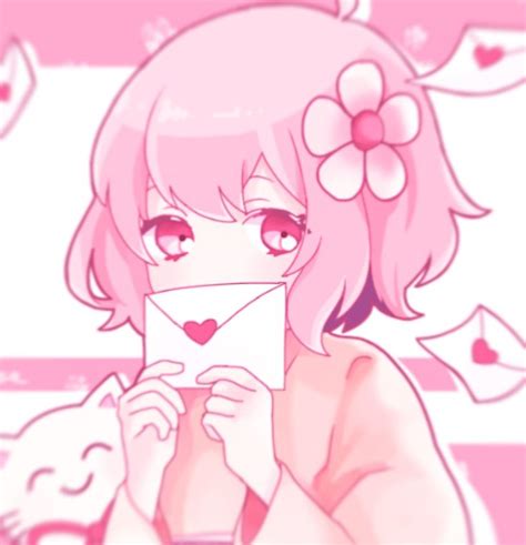 ପ⊹ Discordggfrog 🌸₊˚ ɞ꒷ Anime Girl Pink Aesthetic Anime Cute
