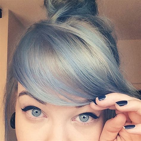 Pastel Blue Hair Inspiration Stylecaster