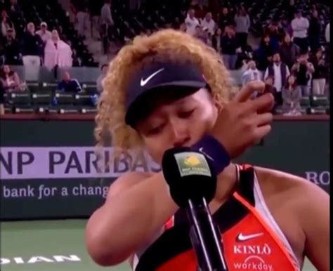 Naomi Osaka Cries After Being Heckled During Tennis Match Video