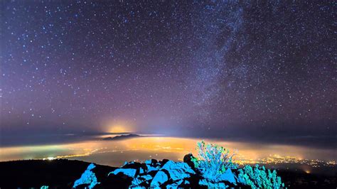 Maui Night Time Lapse From Haleakala Youtube