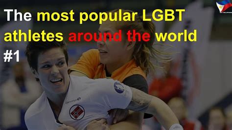 The Most Popular Lgbt Athletes Around The World 1 Youtube
