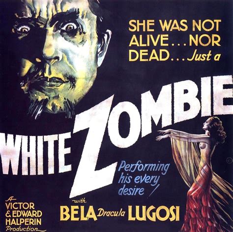 White Zombie Poster Popoptiq