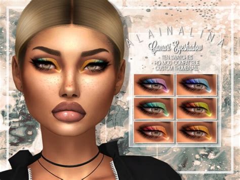 Camari Eyeshadow At Alainalina The Sims 4 Catalog