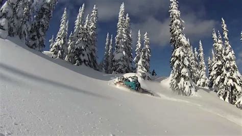 Backcountry Powder Snowmobiling And Jumping In Whistler With Geoff Kyle
