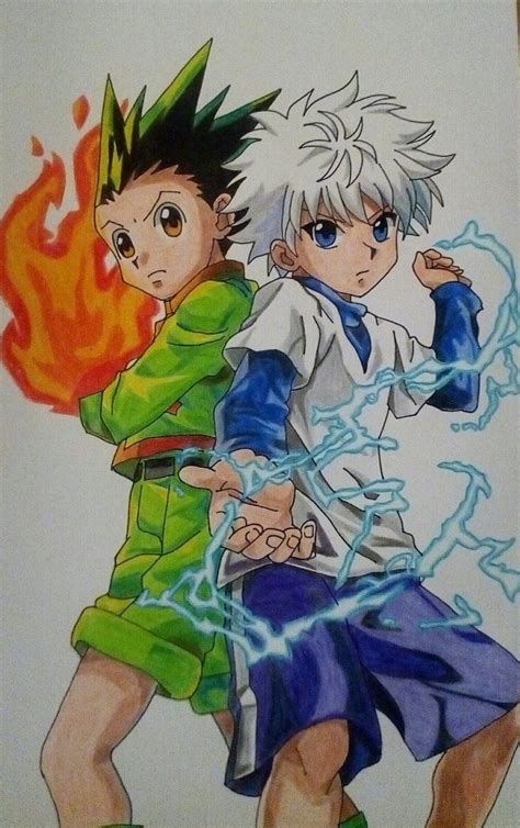 Maybe you would like to learn more about one of these? Hunter X Hunter - Gon Killua | Hunter anime, Hunter x ...