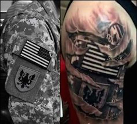Beautiful Military Tattoos That Show Freedom And Bravery Inked World