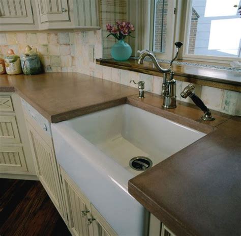 See more ideas about countertops, concrete countertops, diy concrete countertops. Concrete counter, Counter tops and Farmhouse style on ...