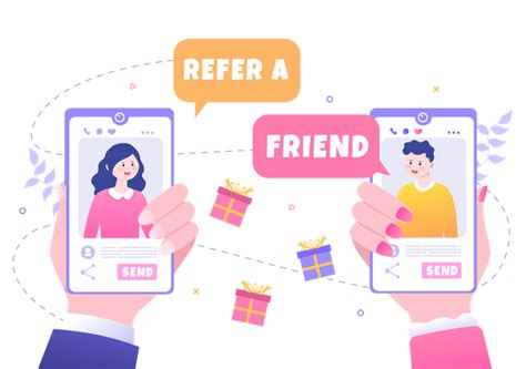 Premium Refer A Friend Illustration Pack From People Illustrations