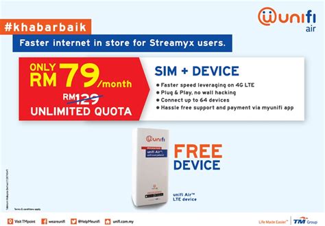 Unifi home/business fibre application form please enable javascript in your browser to complete this form.choose plan *select one30mbps unlimited data rm89100mbps unlimited data rm12930mbps + unifi unifi business packages. #khabarbaik - Unifi Air with unlimited data is now ...