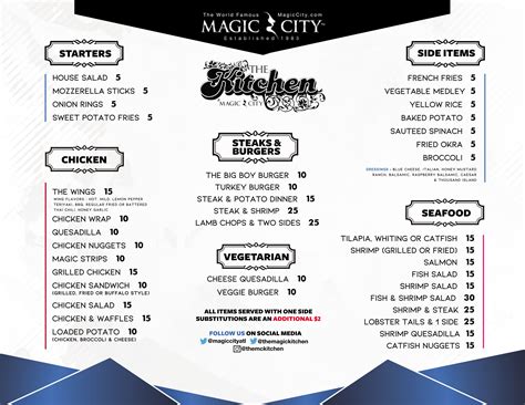 One of our top picks in orlando. Menus - Magic City