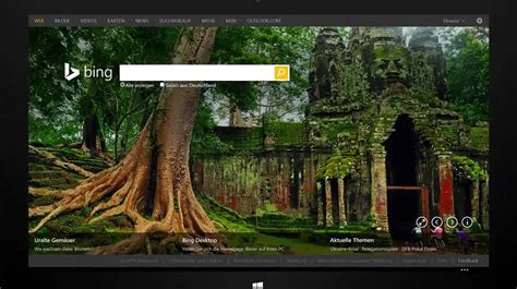 Bing Highlights Die Bing Homepage