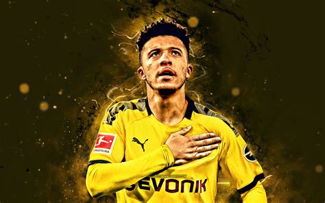 Fußball sei eine droge, hört man immer wieder. Herunterladen hintergrundbild 4k, jadon sancho, 2020 ...