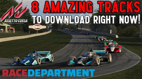 My 8 Best Free Assetto Corsa Tracks On RaceDepartment YouTube