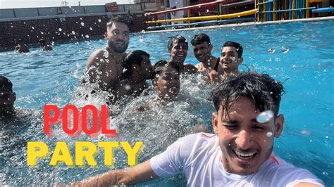 Swimming Pool Party 🏊‍♂️ Dehradun Uttaranchaluniversity Hostellife Uttarakhand Ipl2023