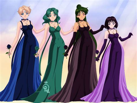 Outer Senshi Princesses By Katiebat On Deviantart