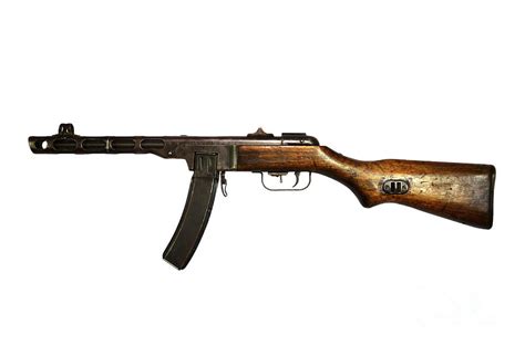 Russian Ppsh 41 Submachine Gun Photograph By Andrew Chittock