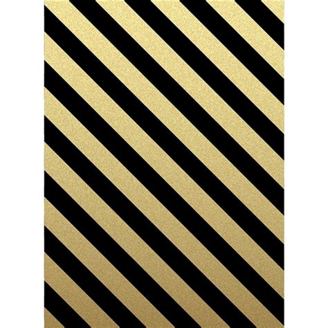 Black and Gold Stripes Printed Backdrop | Backdrop Express