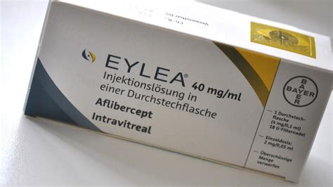 Liquid Eylea Aflibercept 40mg Injection For Hospital Packaging Size 1