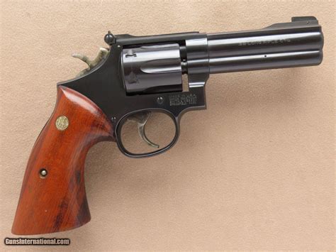 Smith And Wesson Model 17 6 Full Lug 4 Inch Barrel Cal 22 Lr