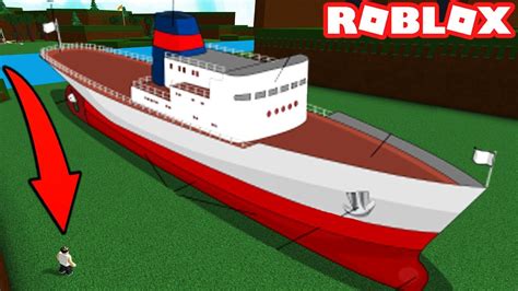 Building The Biggest Most Gigantic Boat Ever In Roblox Building A